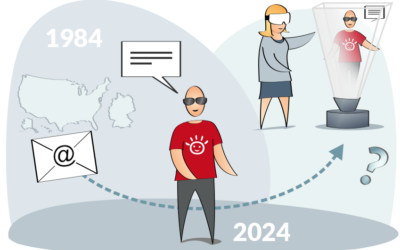 Zeitreise: Von der ersten E-Mail zu den intelligenten Chatbots von heute